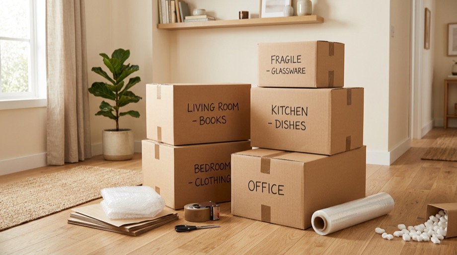 Verpackungsservice für Umzüge in Dresden